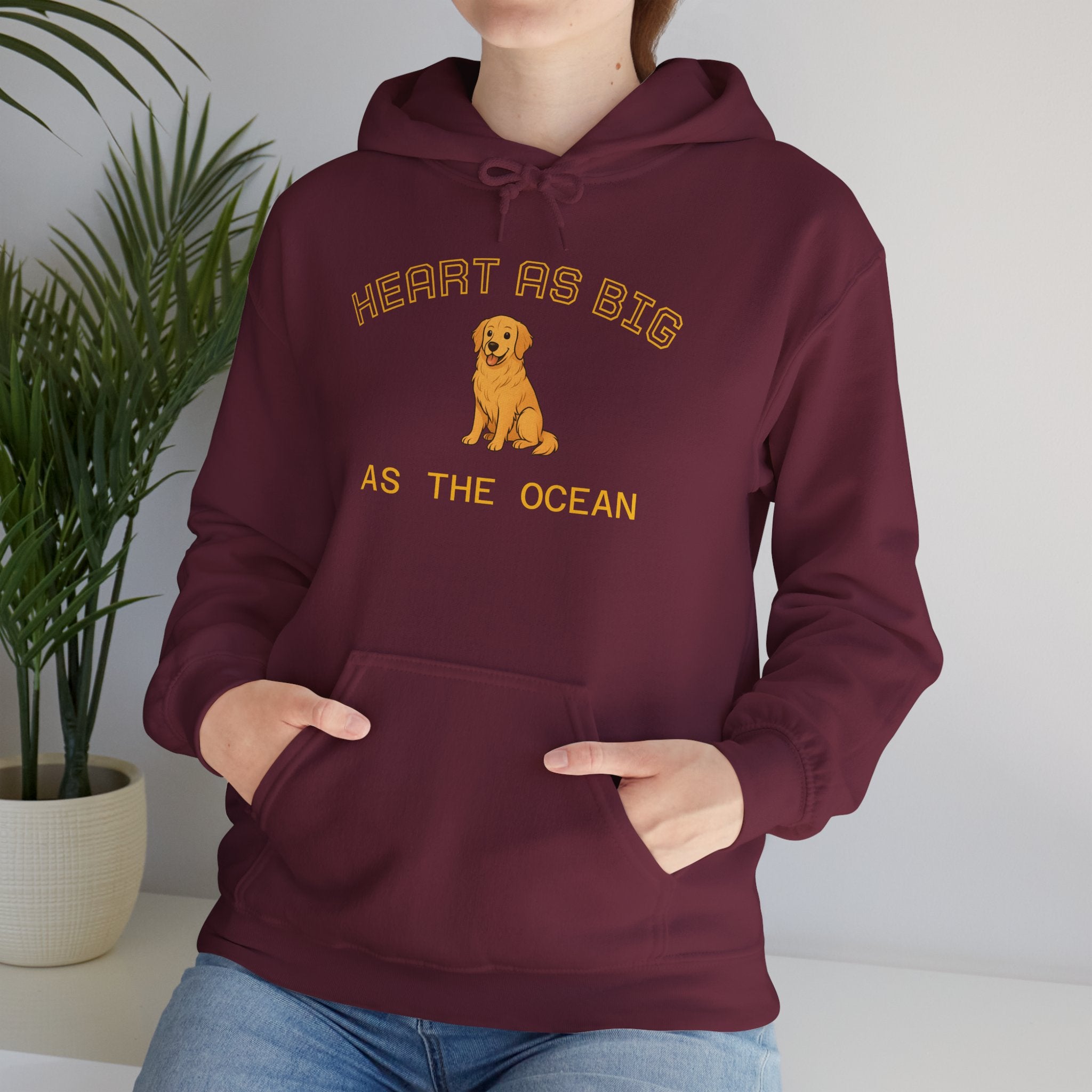 big heart hoodie